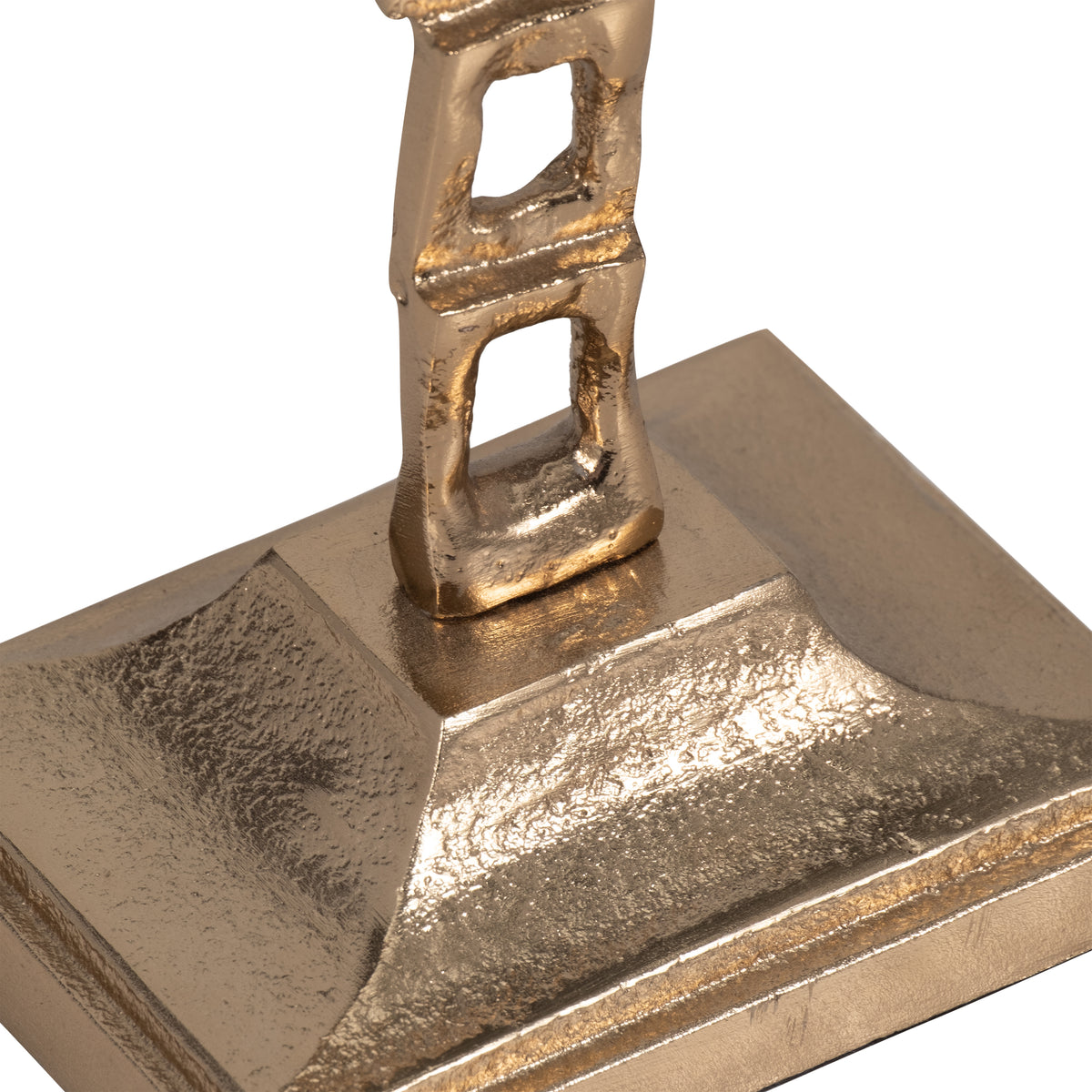 Monrovia Gold Small Metal Tealight Holder with Base