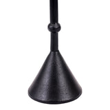 Grayson Black Large Modern Dot Taper Holder