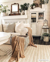 Alice Braided Faux Silk & Wool Rug - Clearance