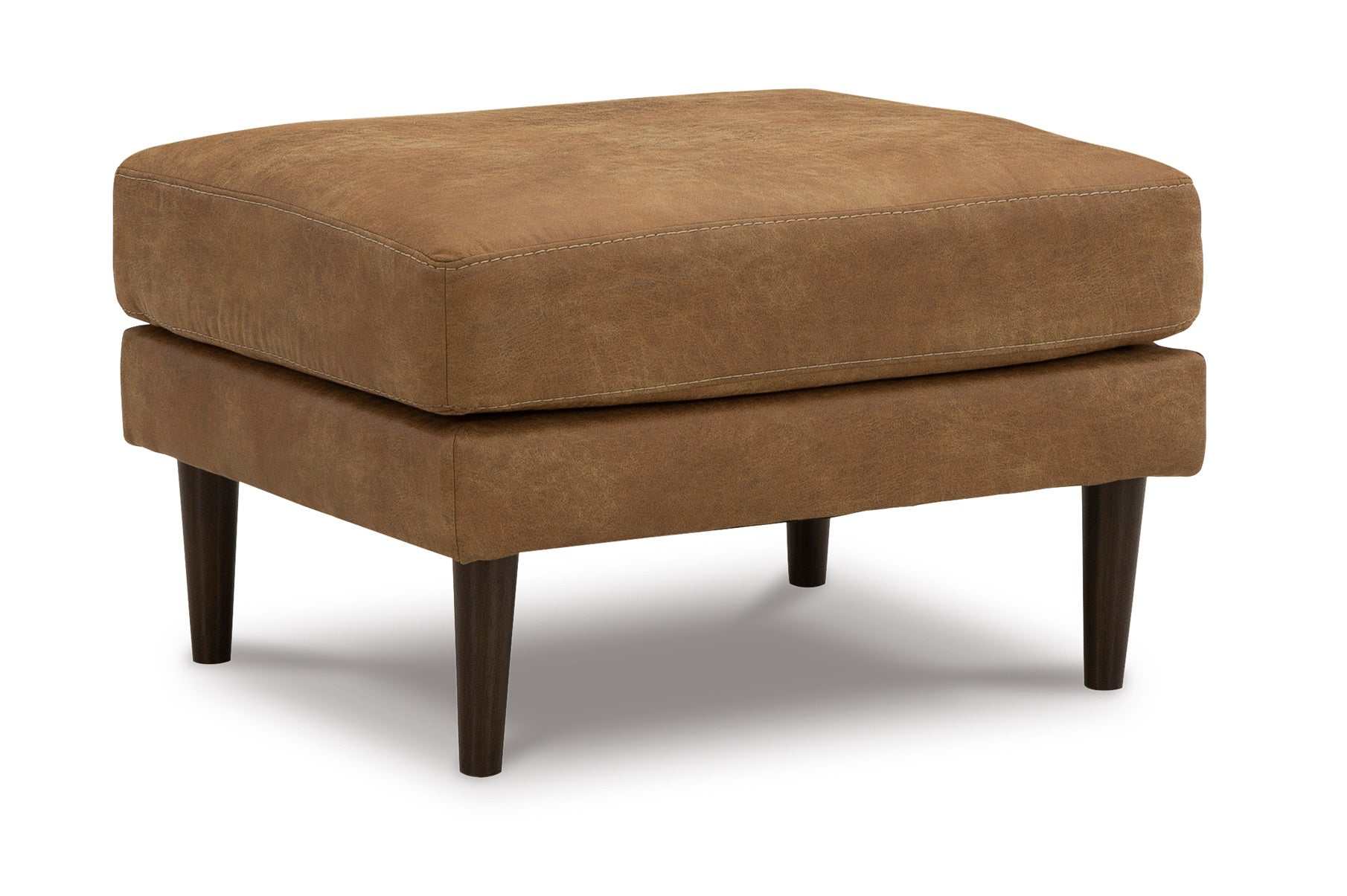 Telora Caramel Ottoman - Ornate Home