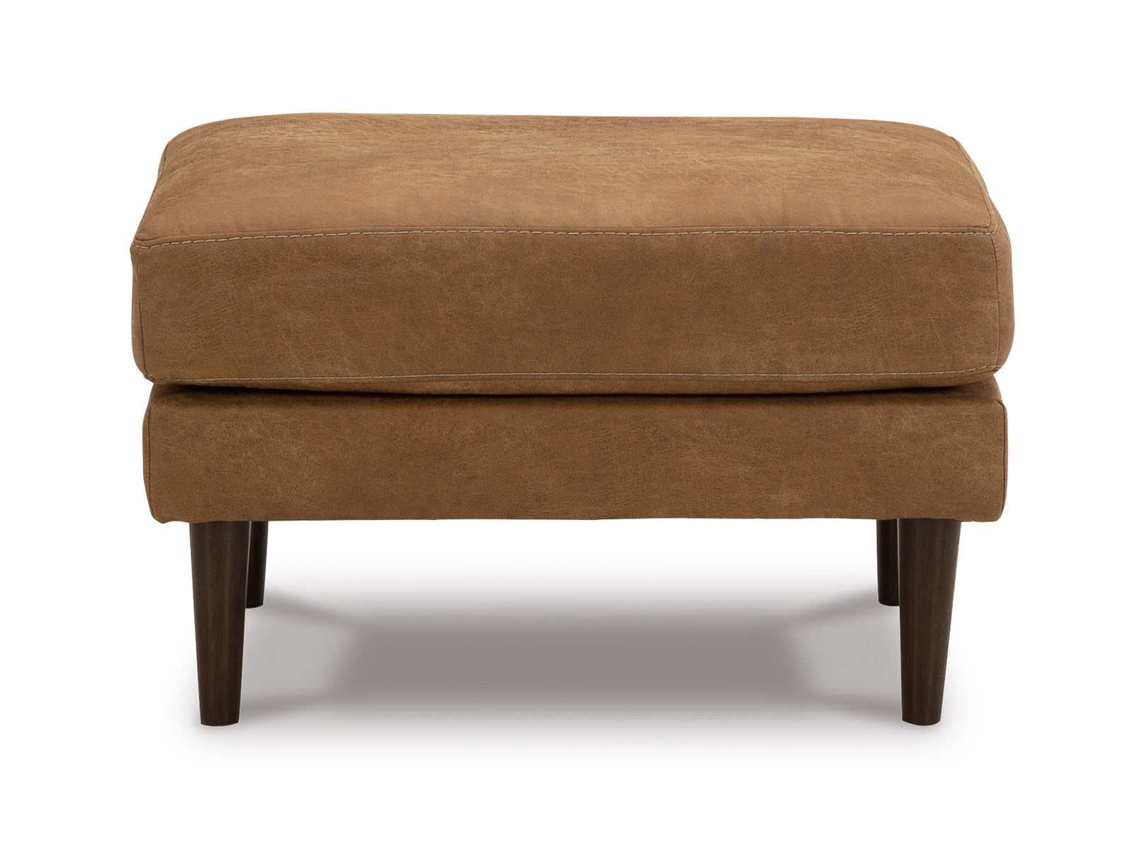 Telora Caramel Ottoman - Ornate Home