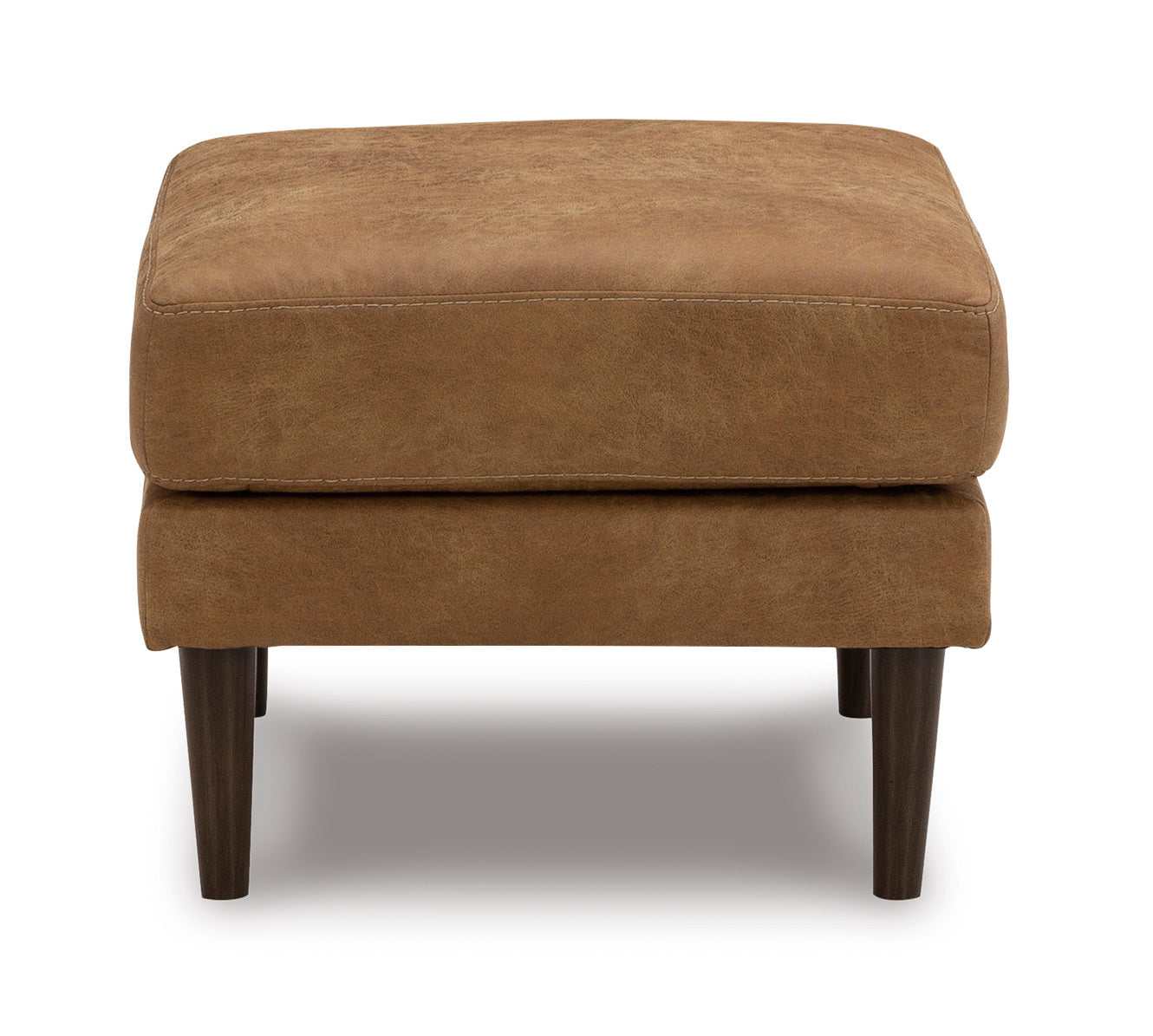 Telora Caramel Ottoman - Ornate Home