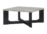 Royce Gray/Black 3-Piece Cocktail Table Set