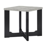 Royce Gray/Black 3-Piece Cocktail Table Set