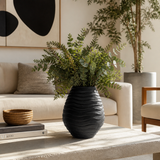 Havenoak Black Small Vase