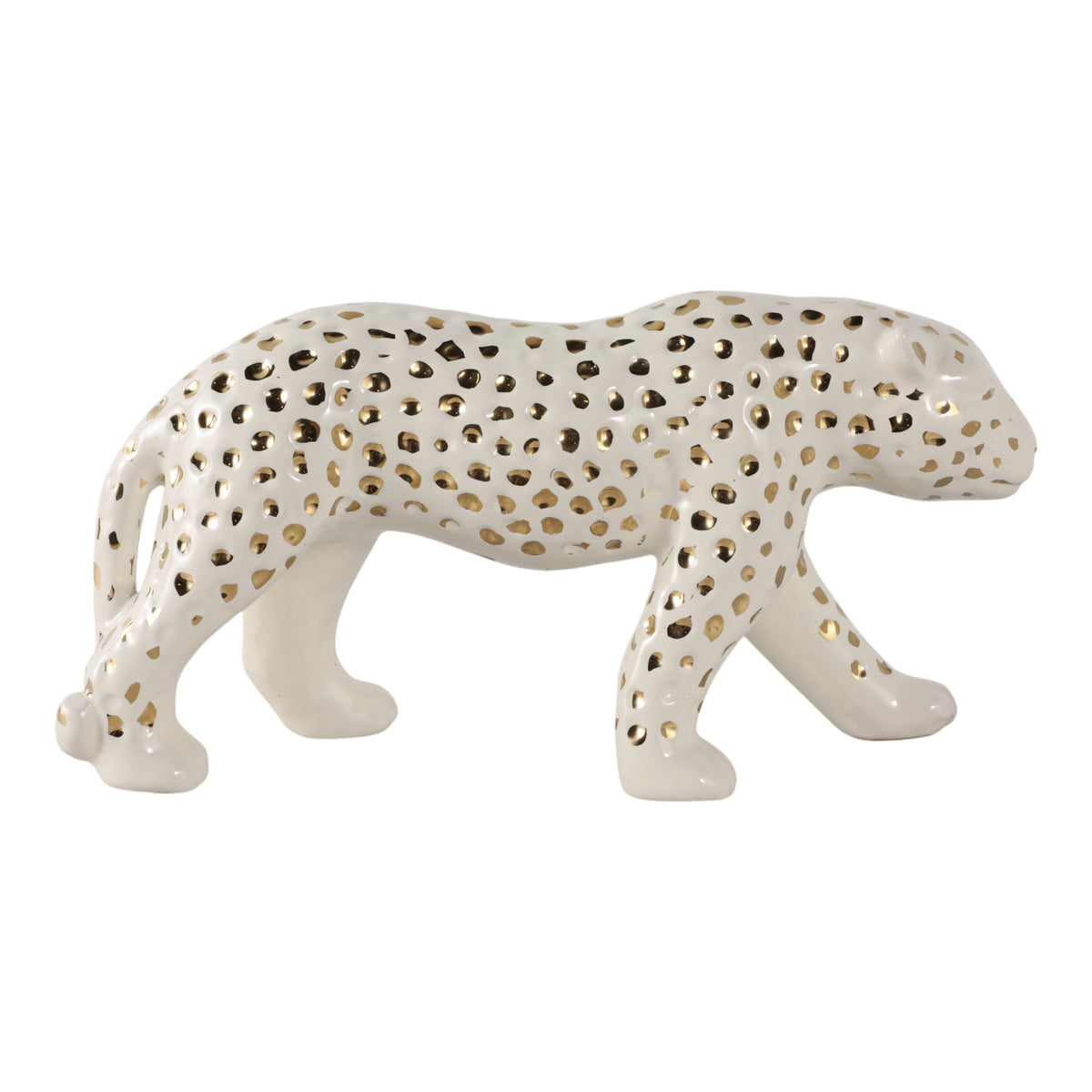 Trentonrun White/Gold Walking Decor