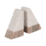 Parkworth White Bookends (Set of 2)