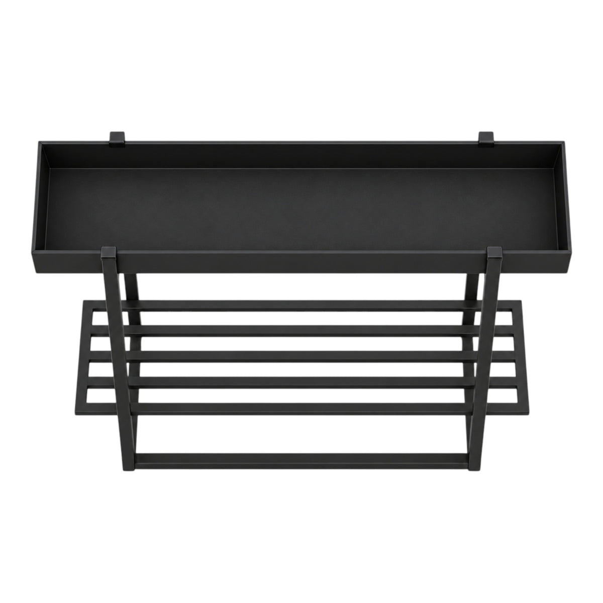 Paramount Black 2-Tier Gardening Plant Stand