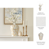 Sageshaw White/Gold Chinoiserie