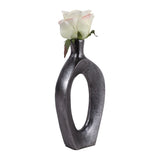 Albaford Black/Silver Vase