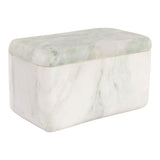 La Quinta Ivory/Green Marble Box