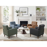Riva Green Accent Chair