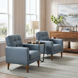 Riva Green Accent Chair