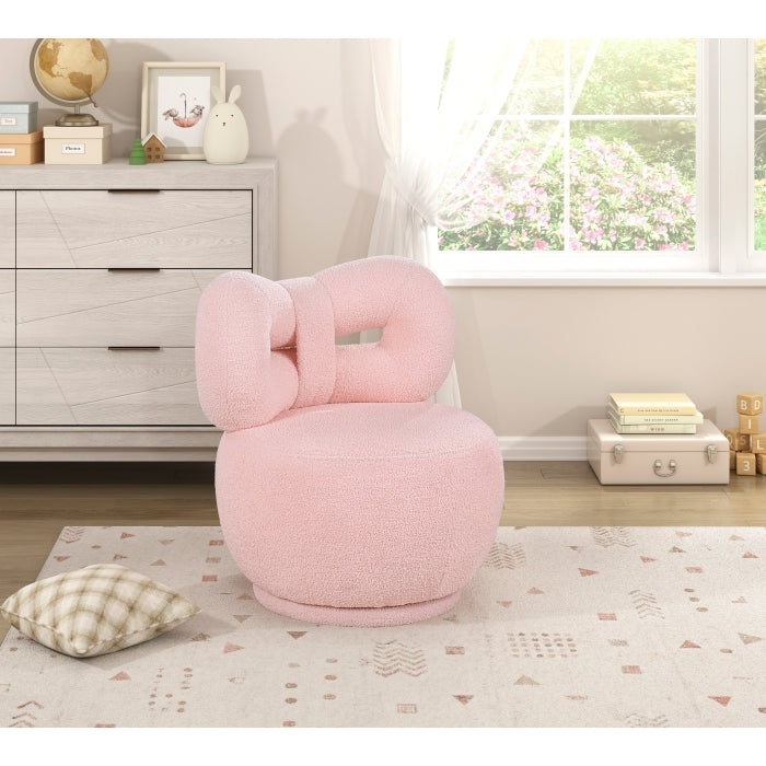 Mallow Brown Kid's Swivel Chair