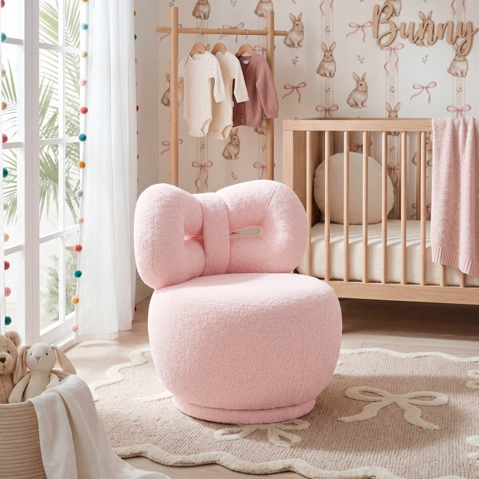 Mallow Brown Kid's Swivel Chair