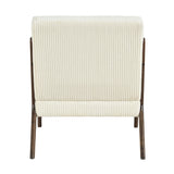 Twill Blue Accent Chair