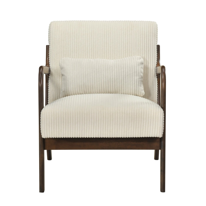 Twill Blue Accent Chair