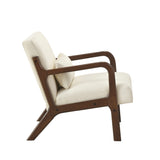 Twill Blue Accent Chair