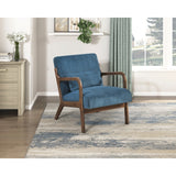 Twill Green Accent Chair