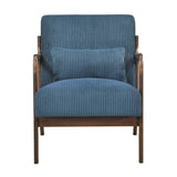 Twill Green Accent Chair