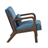 Twill Green Accent Chair