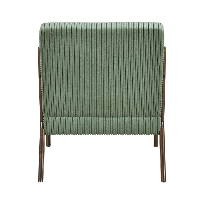 Twill Brown Accent Chair