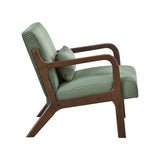 Twill Brown Accent Chair