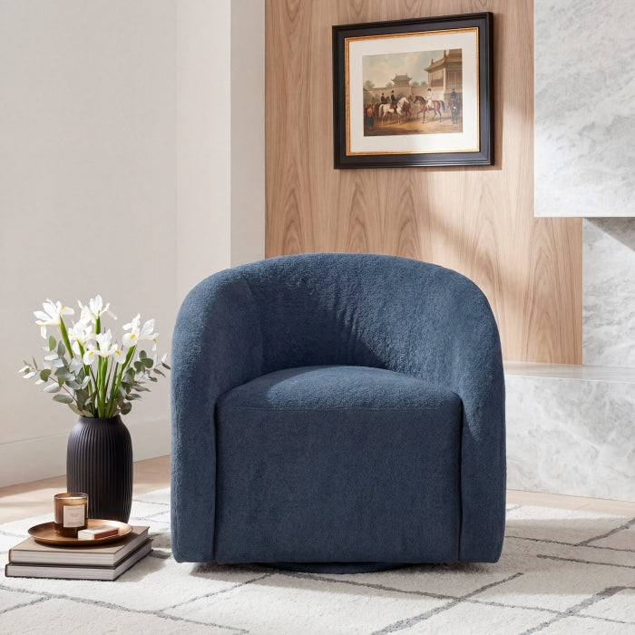 Cocoon Gray Swivel Chair