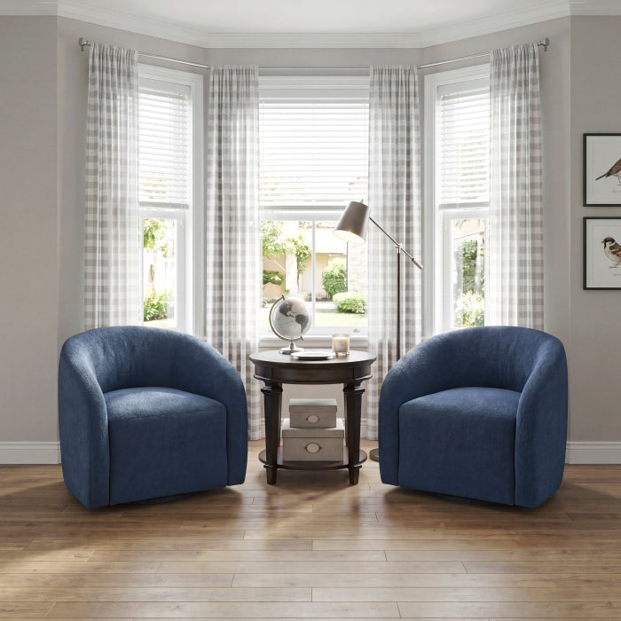Cocoon Gray Swivel Chair