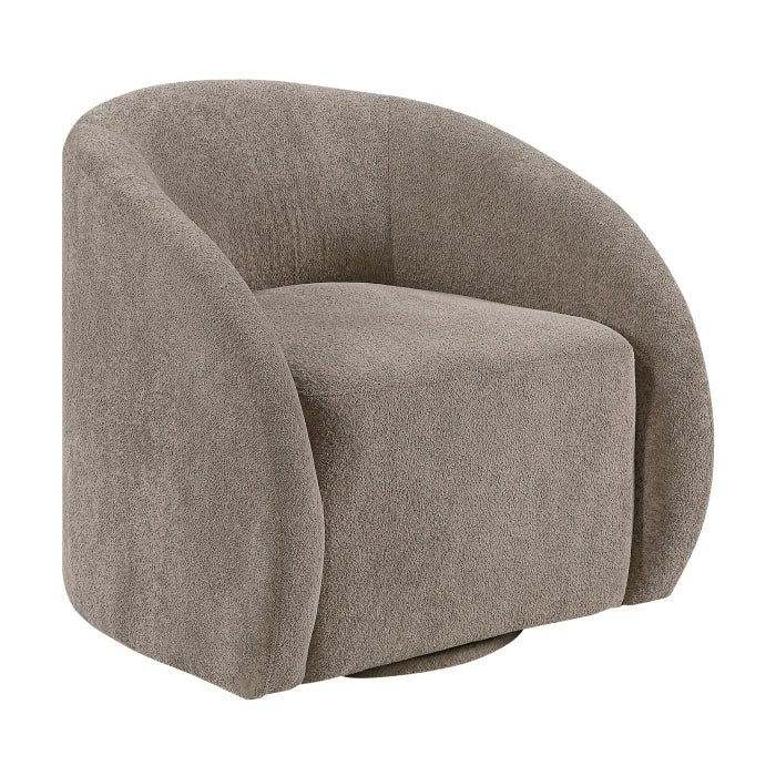 Cocoon Brown Swivel Chair