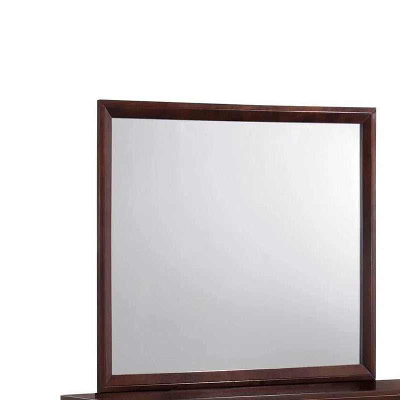 Evan Cherry Dresser & Mirror
