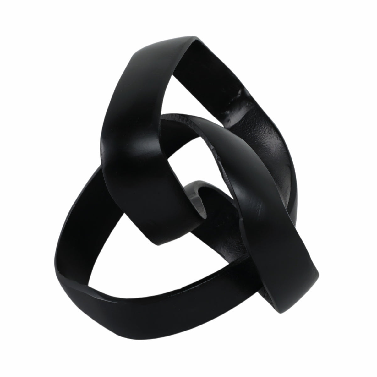 Dashport Black Aluminum Knot Sculpture - 14585-03EC