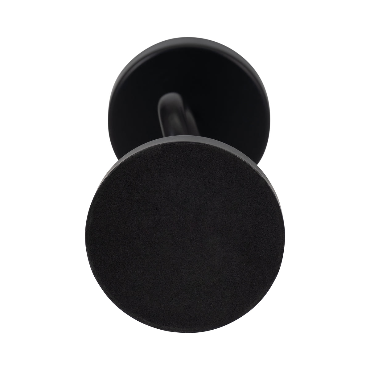 Dolley Black Metal Ring Candle Holder