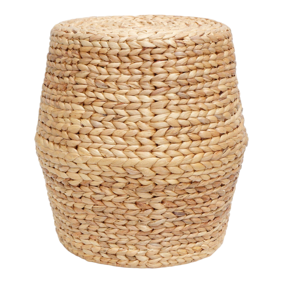 Glencoe Natural Braided Woven Stool