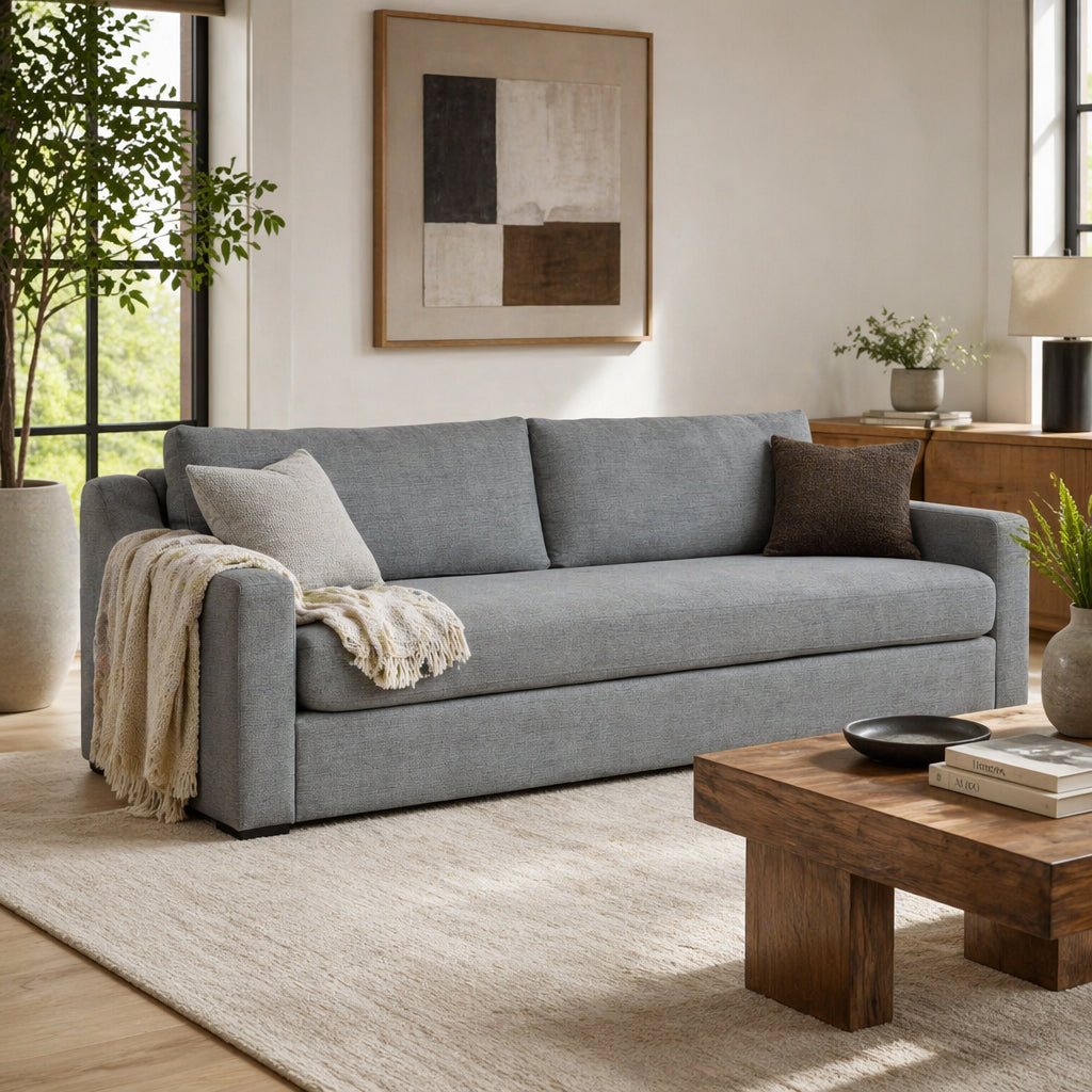 Romanton Gray/Brown Sofa