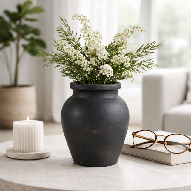 Hawleyworth Black Bud Vase