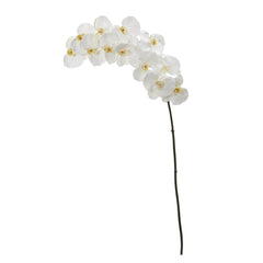 44” Phalaenopsis Orchid Artificial Flower (Set of 3) - Ornate Home