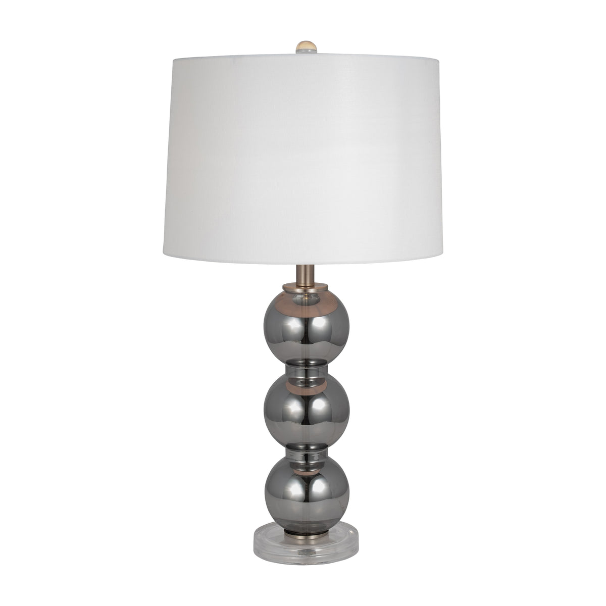 Caltondale Gray/Silver/White Lamp