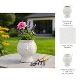 Burrel White Grandma Face Planter