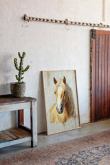 Golden Palomino in Brushstroke Light