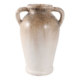 Maxwellrose Ivory/Brown Small Vase