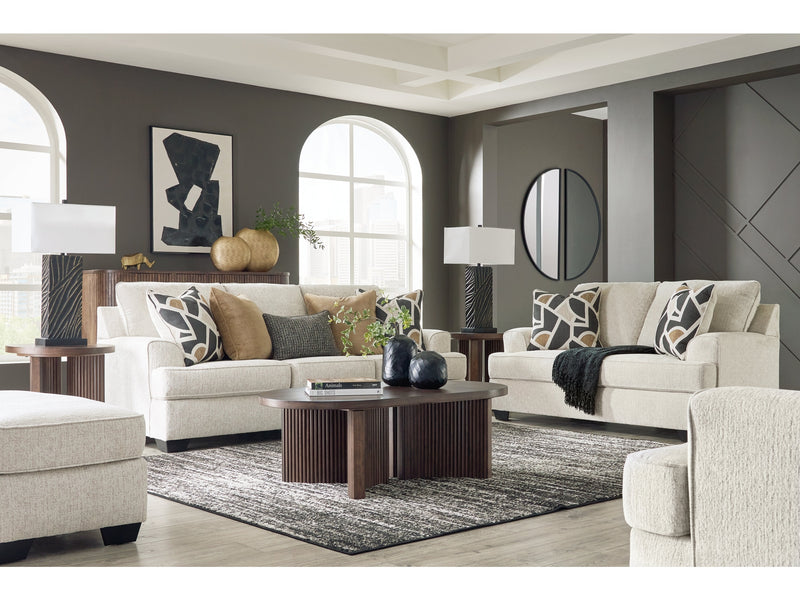 Heartcort Sofa, Loveseat, Oversized Chair and Ottoman - Ornate Home