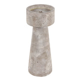 Carlin Gray Large Taper and Pillar Holder