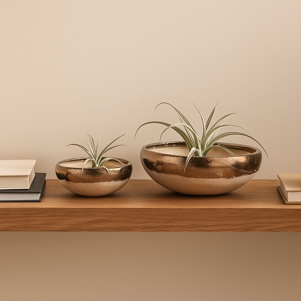Danforthmill Gray Bowls (Set of 2)