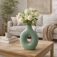 Elroyshaw Green Large Vase