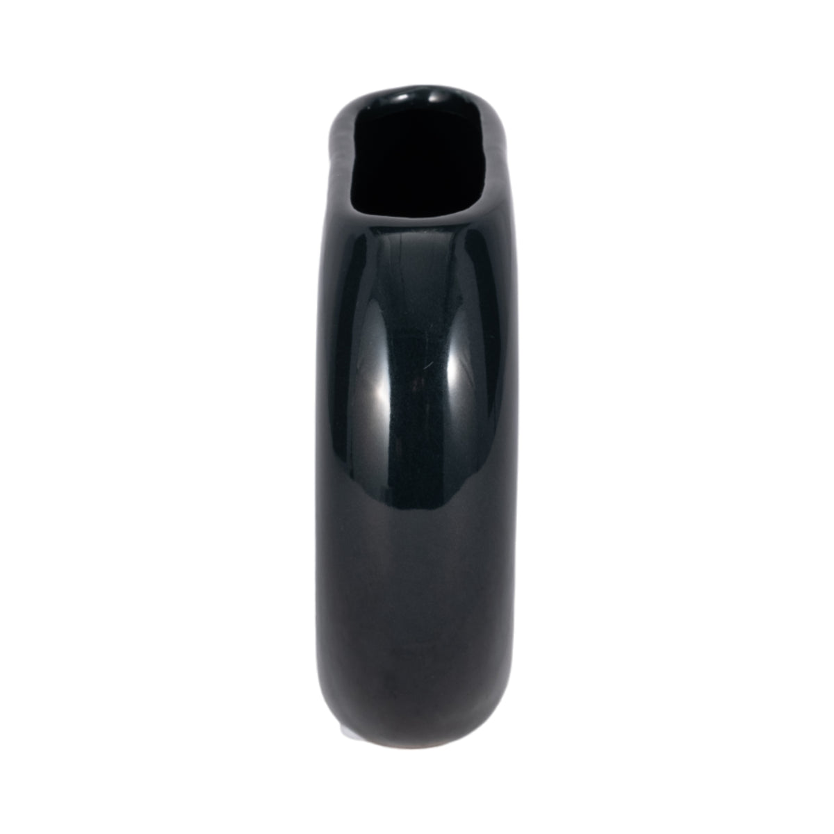 Calville Navy Ceramic Donut Vase