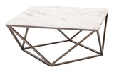 Tintern White & Antique Bronze Coffee Table
