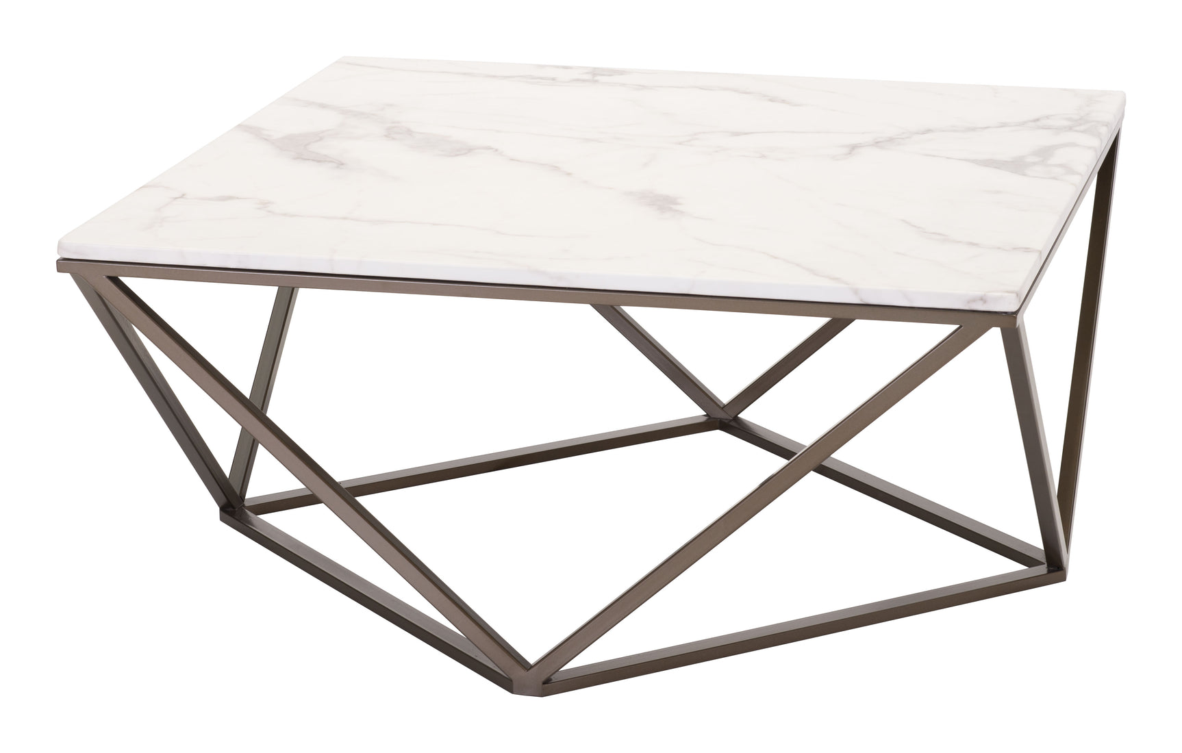 Tintern White & Antique Bronze Coffee Table