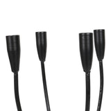 Mattos Black 4-Taper Candelabra