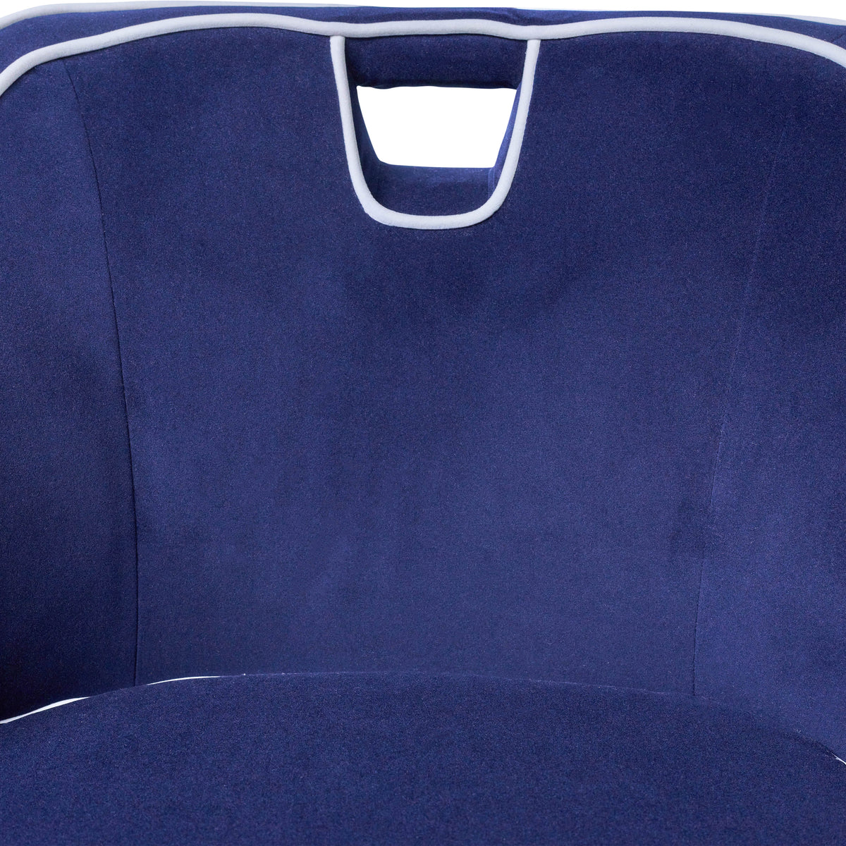 Bay Park Dark Blue/White Two-Toned Accent Chair